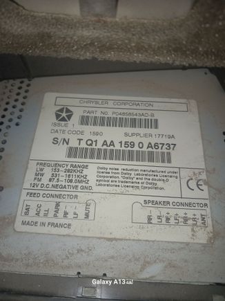 Hello. Anyone help me radio code