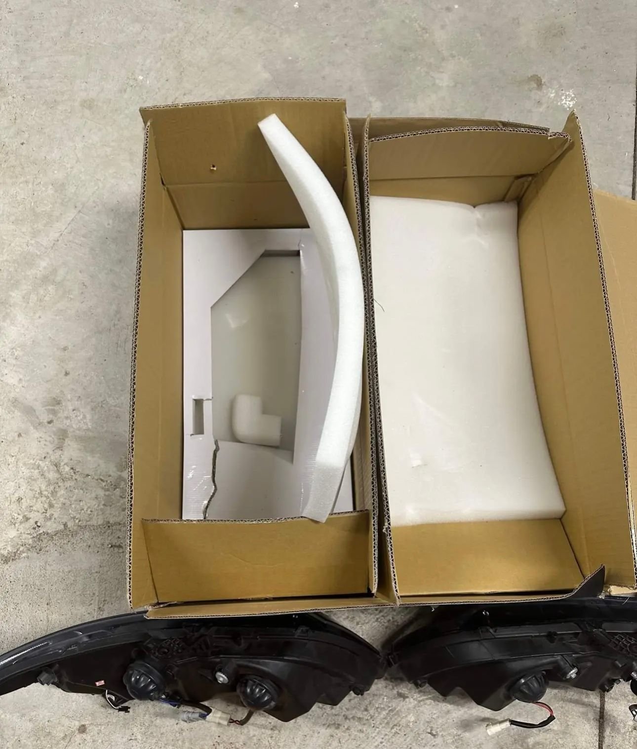 Lights - Aftermarket LED Bar Projector DRL Headlights 12-15 - Used - 2012 to 2015 Honda Civic - Endicott, NY 13760, United States