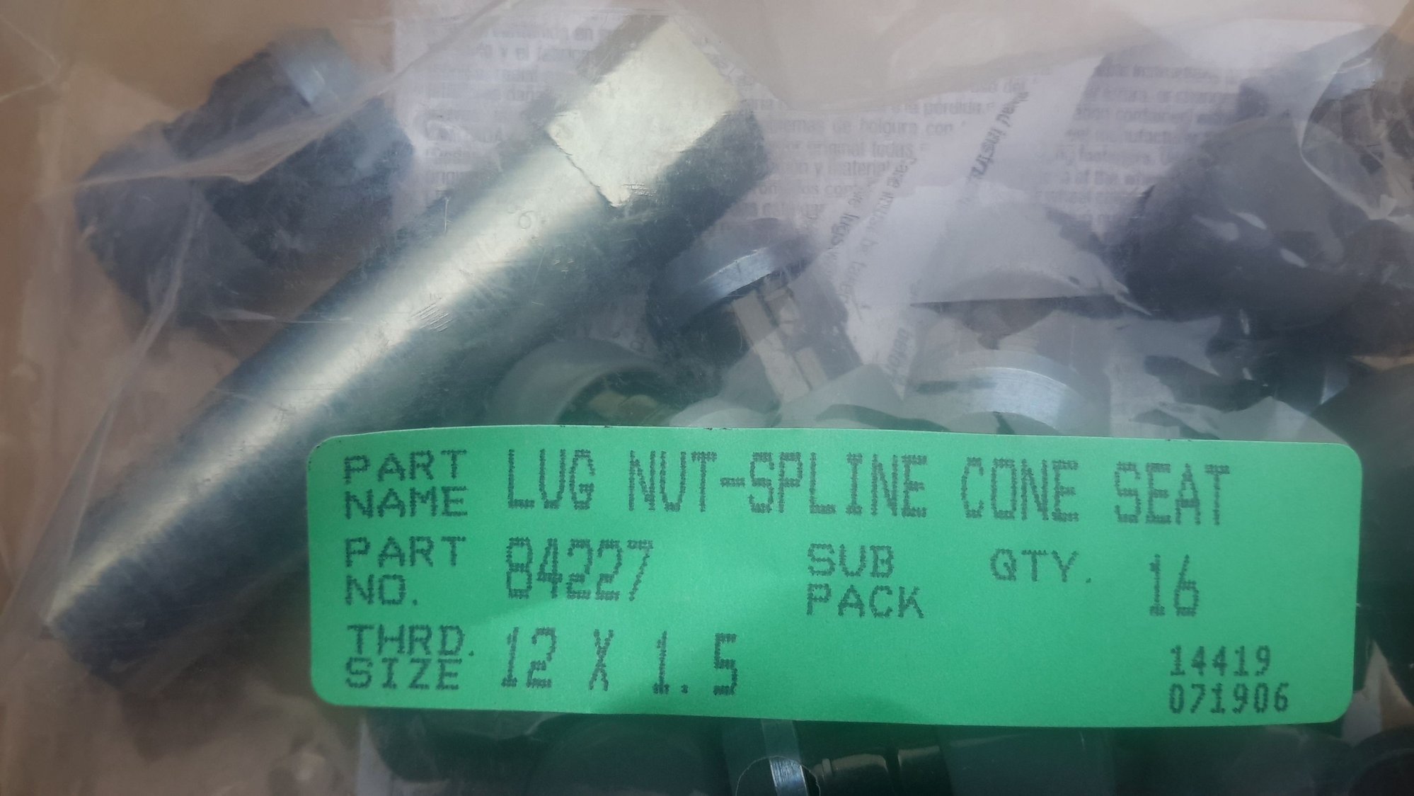 Wheels and Tires/Axles - McGard Black SplineDrive Wheel Installation Kit (M12 x 1.5 Thread Size) - New - All Years Any Make All Models - Murrysville, PA 15668, United States