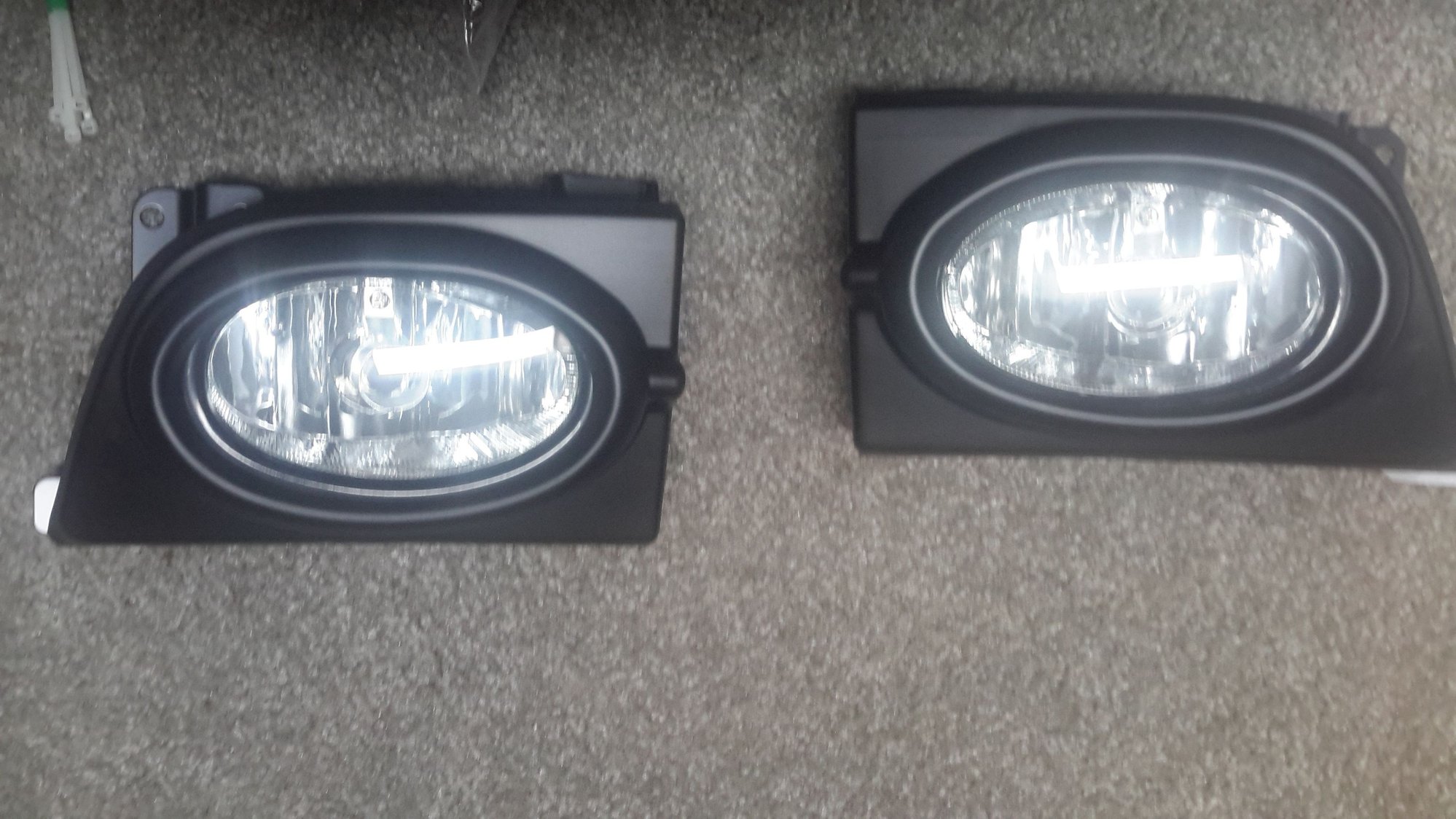 Lights - Clear Fog Lights For 2006-2008 Honda Civic Sedan 4Dr w/Bezel Switch Wiring Bulbs - New - 2006 to 2008 Honda Civic - Murrysville, PA 15668, United States