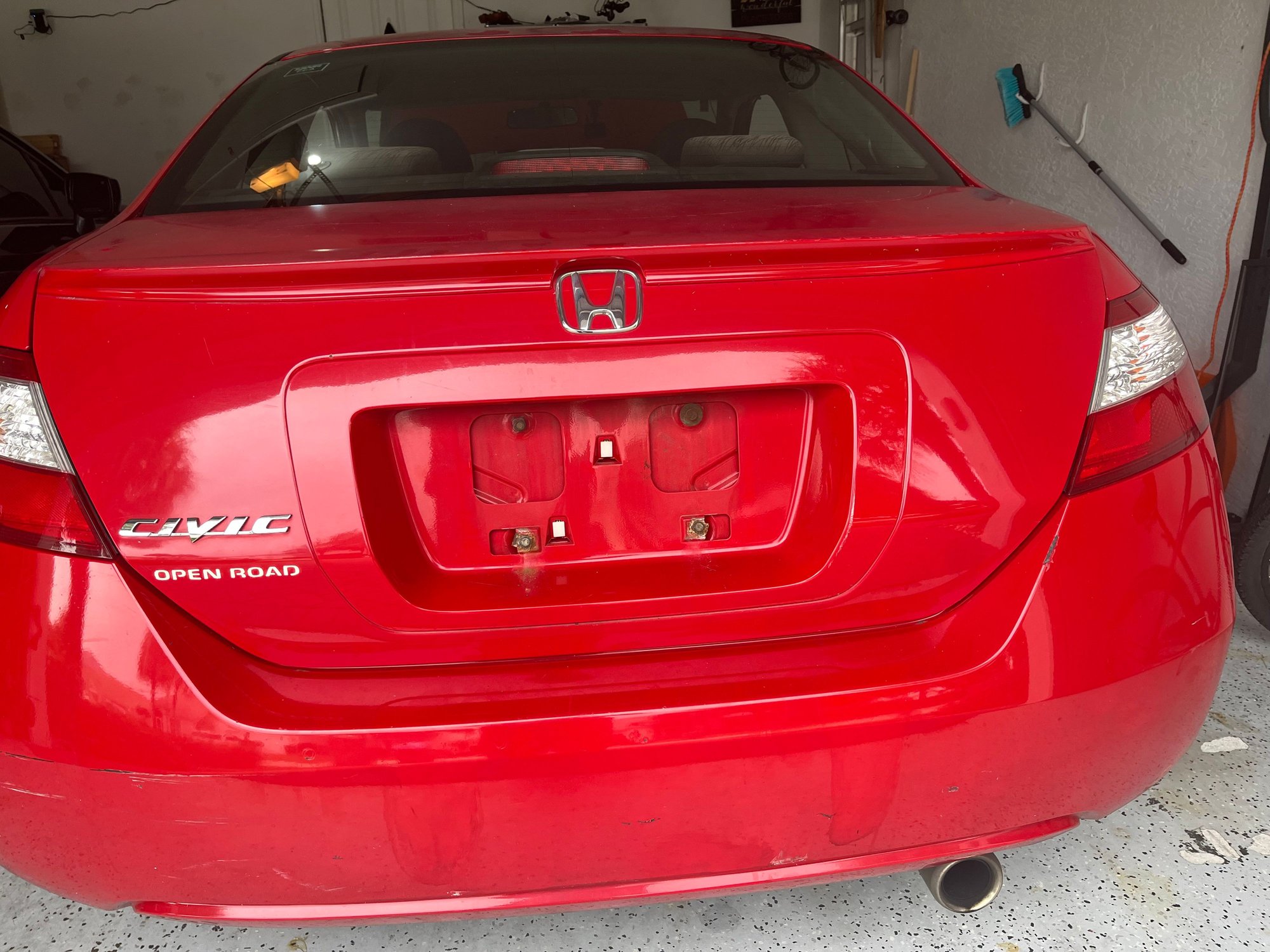 2006 Honda Civic - 2006 Honda Civic EX Coupe - Used - VIN 2HGFG128X6H584380 - 195,000 Miles - 4 cyl - 2WD - Automatic - Coupe - Red - Cape Coral, FL 33909, United States