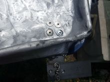 Pop Rivet the braces in