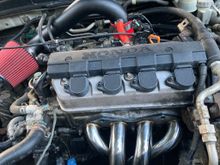 I installed the intake and header, my first time doing both
