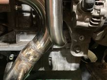 Cant take credit for the Downpipe....Some things are worth delegating. 