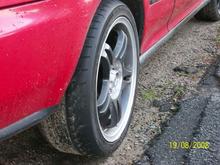 konig holes wit kumho ASX tires