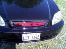 close front red