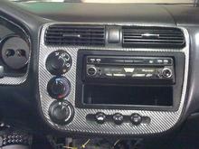 Real carbon Fiber Dash Kit....