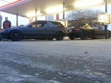 Double parking at sonic with the Sol.