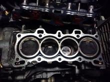 about 17 years of build up on pistons...explains a lot