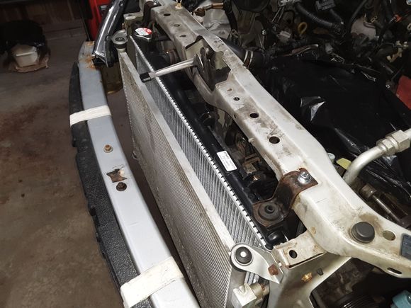 New radiator installed