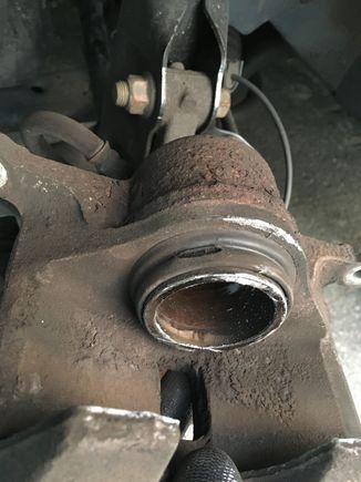 Drivers side one one slit