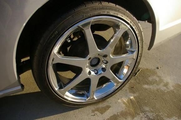 17" Chrome Finished Rims