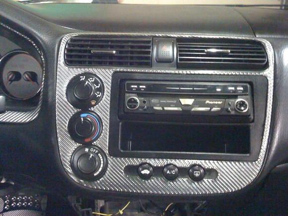 Real carbon Fiber Dash Kit....
