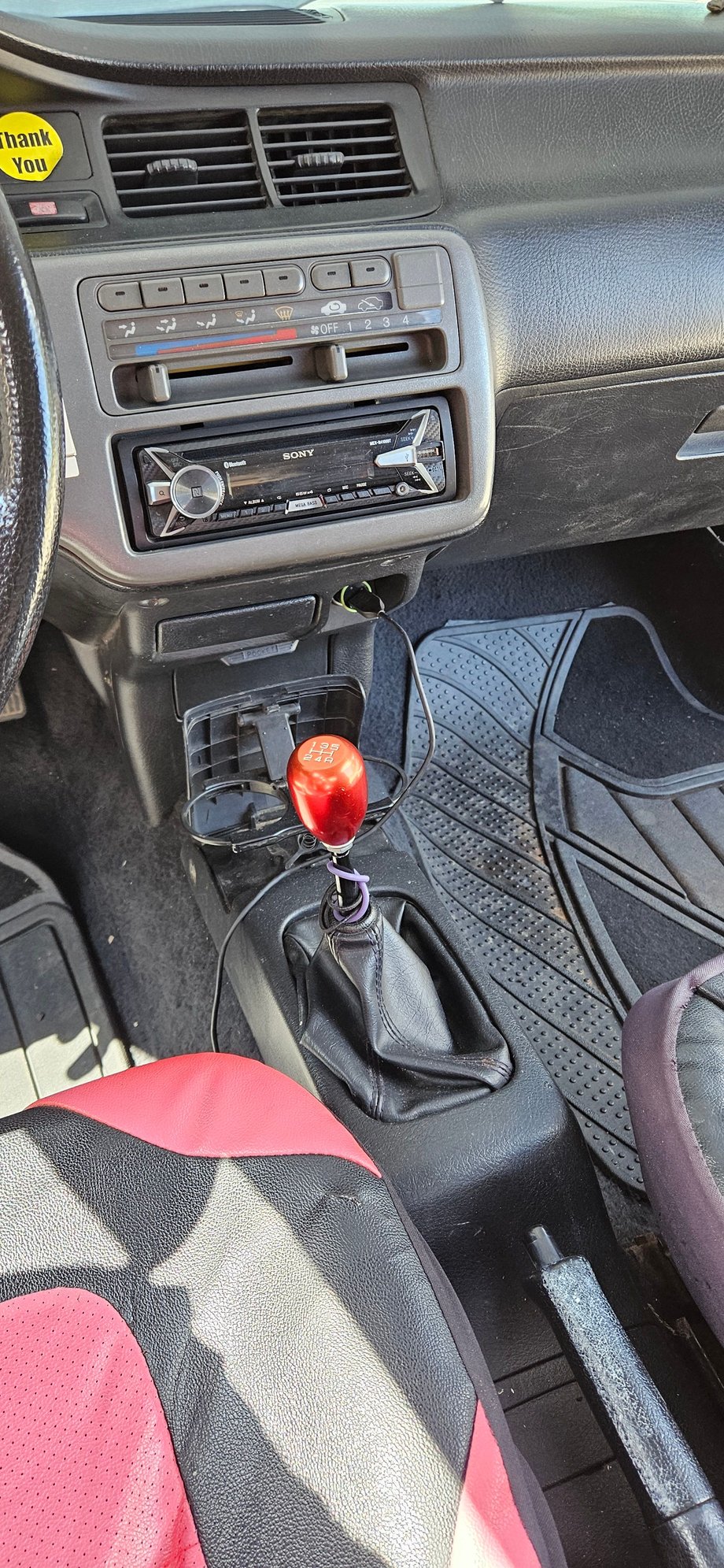 1992 Honda Civic - All original  low miles - Used - VIN 2HGEH2374PH533043 - 101,782 Miles - 4 cyl - 2WD - Manual - Hatchback - Red - Mcallister, MT 59740, United States