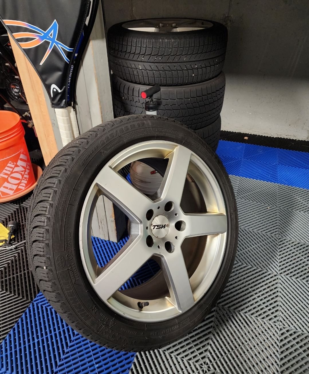 Wheels and Tires/Axles - FS: Winter set ENKEI GP5 with winter tires - Used - 2006 to 2012 Lexus IS350 - 2006 to 2012 Lexus IS250 - Framingham, MA 01702, United States