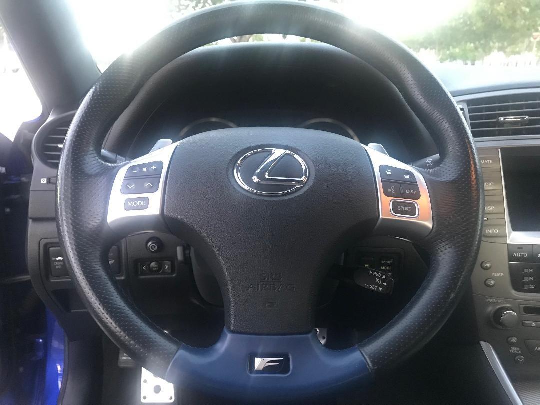 2012 Lexus ISF Steering Wheel with Blue Leather OEM ClubLexus Lexus