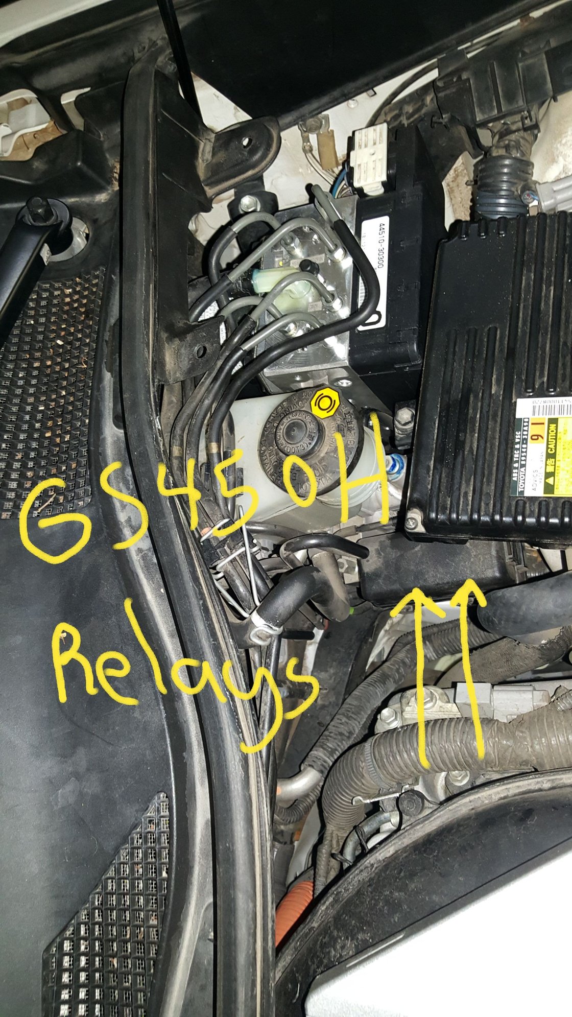 GS450h brake actuator replacement diy ( GS350, GS430 ) ClubLexus