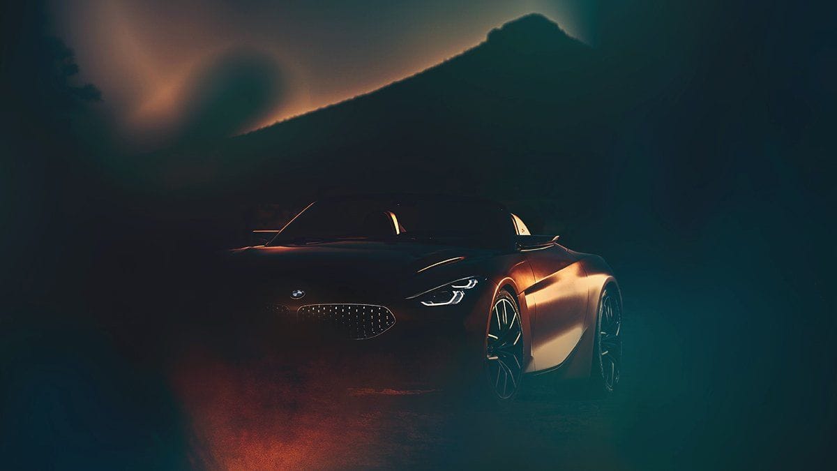 Official Bmw Z4 Concept Car Teasers Revealed Lexus Enthusiast