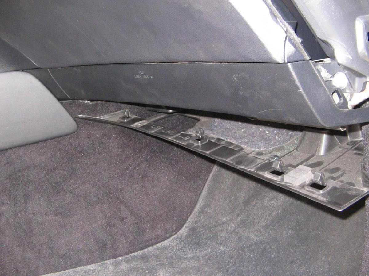 Kick panel below glove box suggestions ClubLexus Lexus Forum Discussion