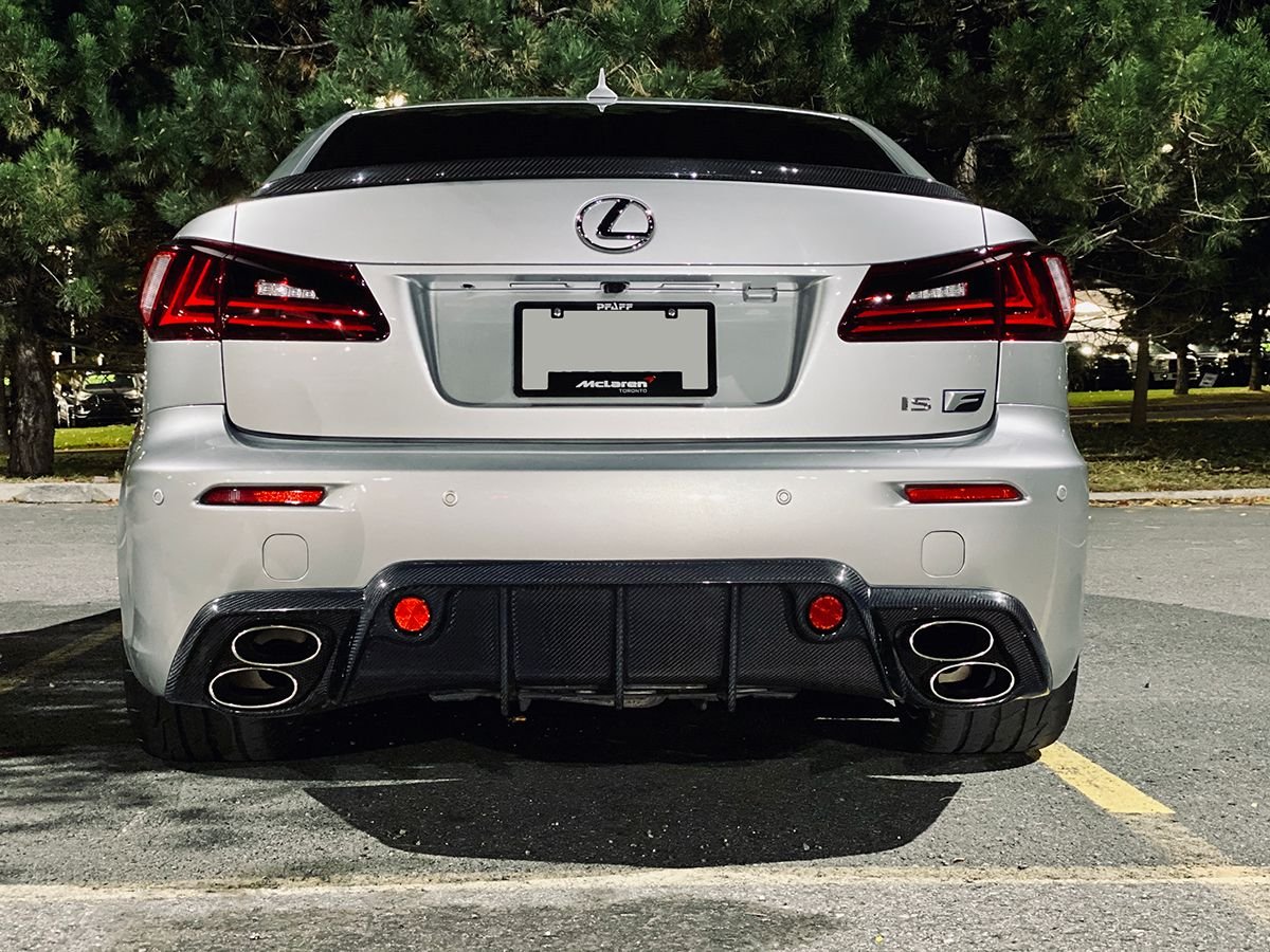 ISF WALD Carbon Fiber Diffuser Authentic Like New ClubLexus Lexus Forum Discussion
