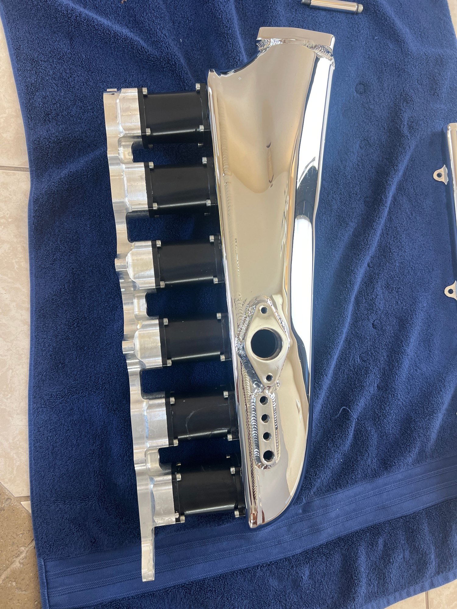 Engine - Intake/Fuel - 2JZGE Chromed Hypertune Intake Manifold/90mm TB/Fuel Rail - Used - -1 to 2026  All Models - Miramar, FL 33027, United States