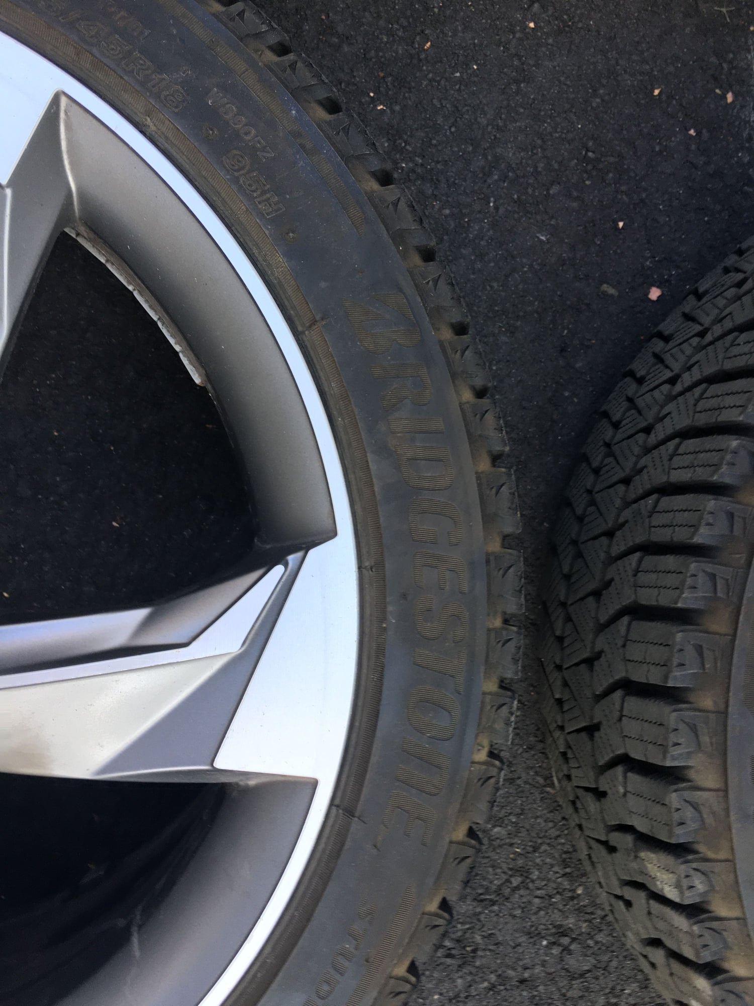 Wheels and Tires/Axles - Bridgestone Blizzak WS90 225/45/R18 + Andros R10 Winter Tire & Rim Package + TPMS - Used - All Years Lexus IS F - All Years Lexus GS F - 2006 to 2024 Lexus IS - All Years Lexus RC F - Oakhurst, NJ 07755, United States