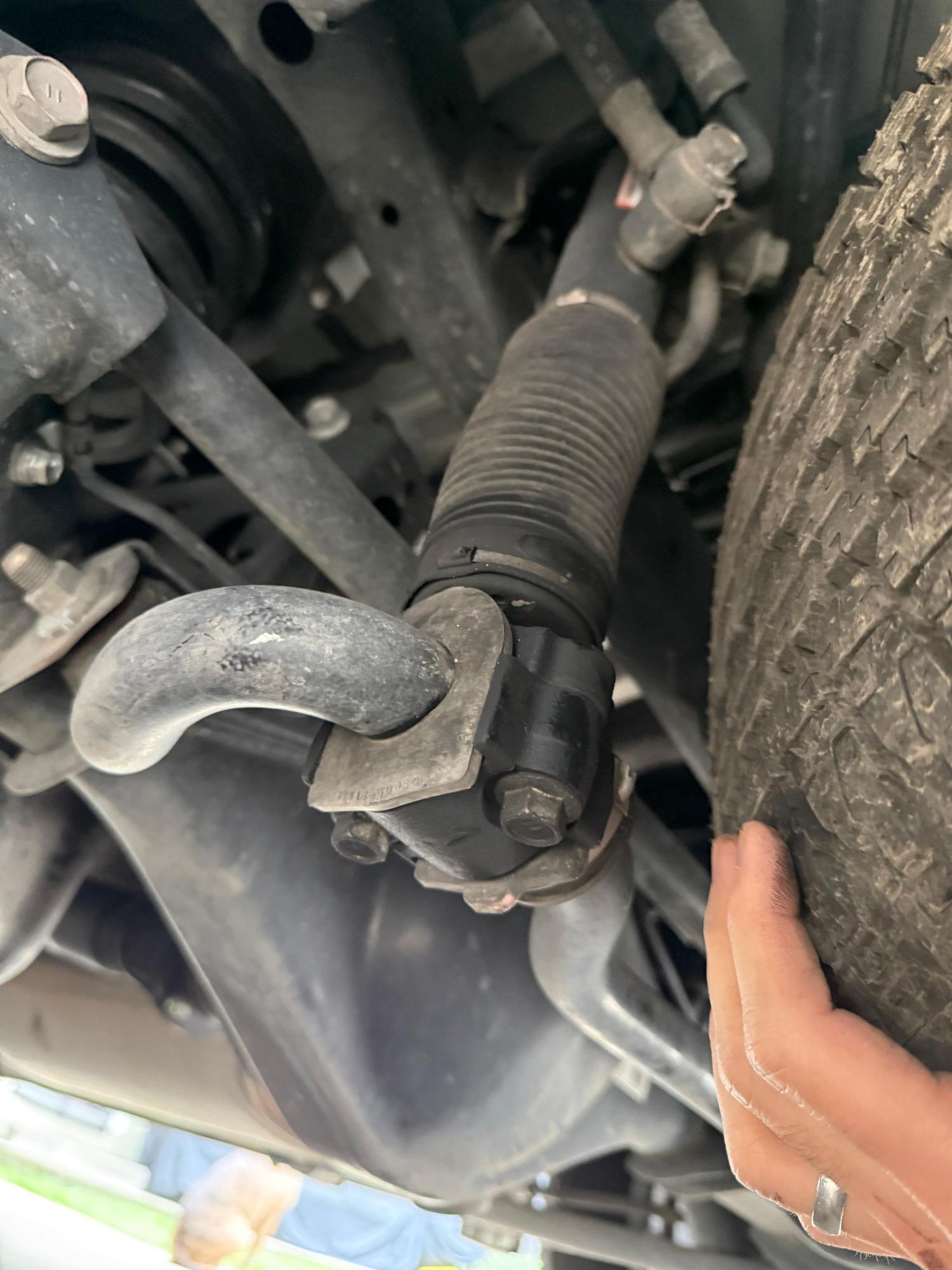 Rear piston