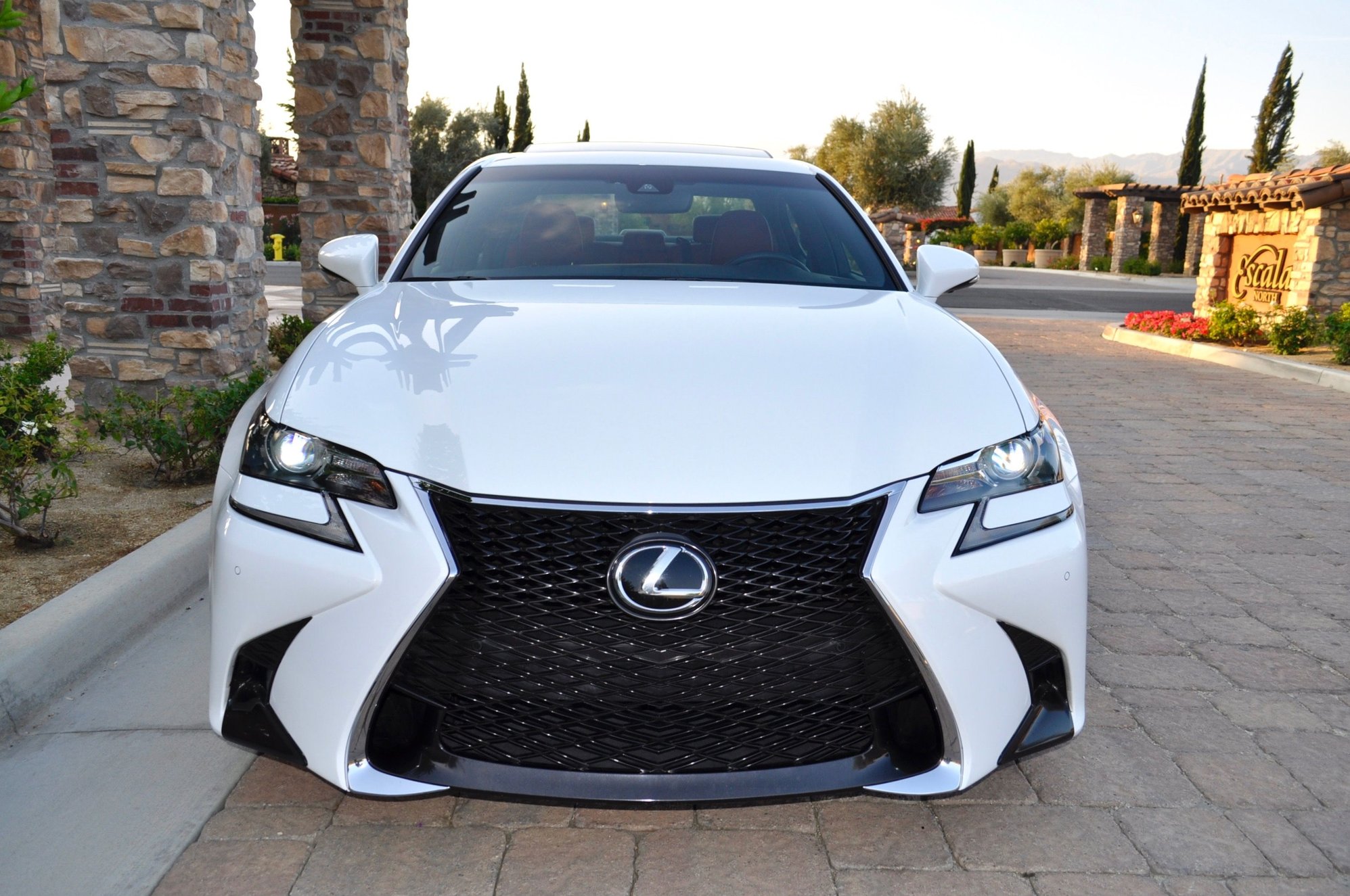 2017 Lexus GS350 - CA: 2017 GS 350 F-Sport White/Red *L-Certified* - Used - VIN JTHBZ1BL8HA009741 - 17,800 Miles - 6 cyl - 2WD - Automatic - Sedan - White - Palm Desert, CA 92211, United States