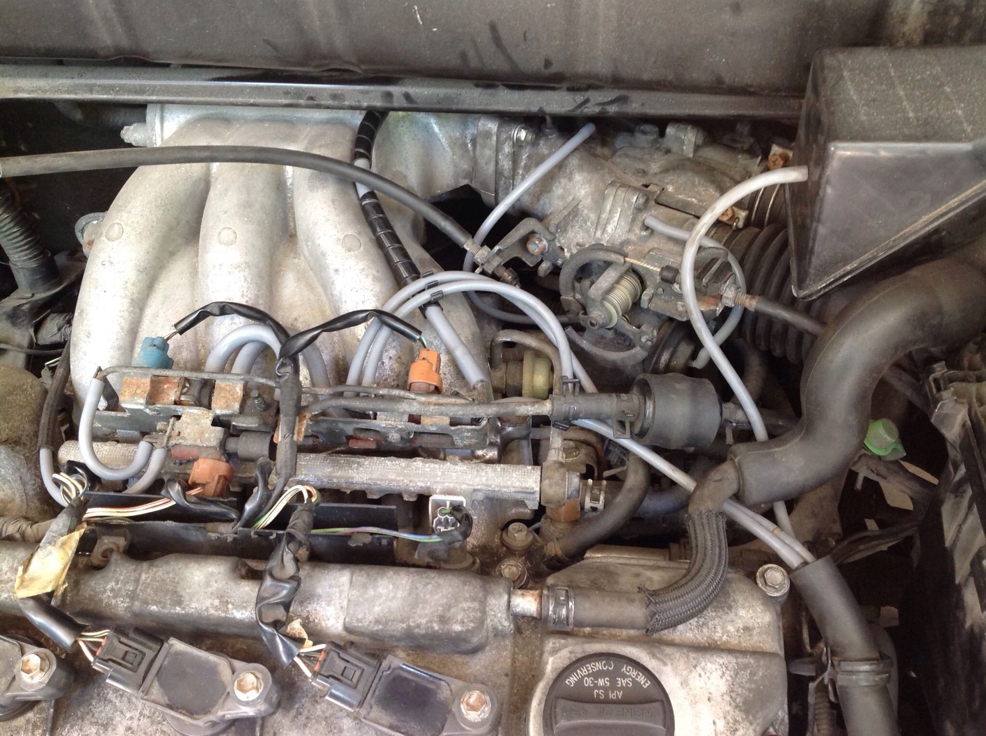 Seafoam spray to clean engine *DIY Picture* - ClubLexus - Lexus Forum  Discussion