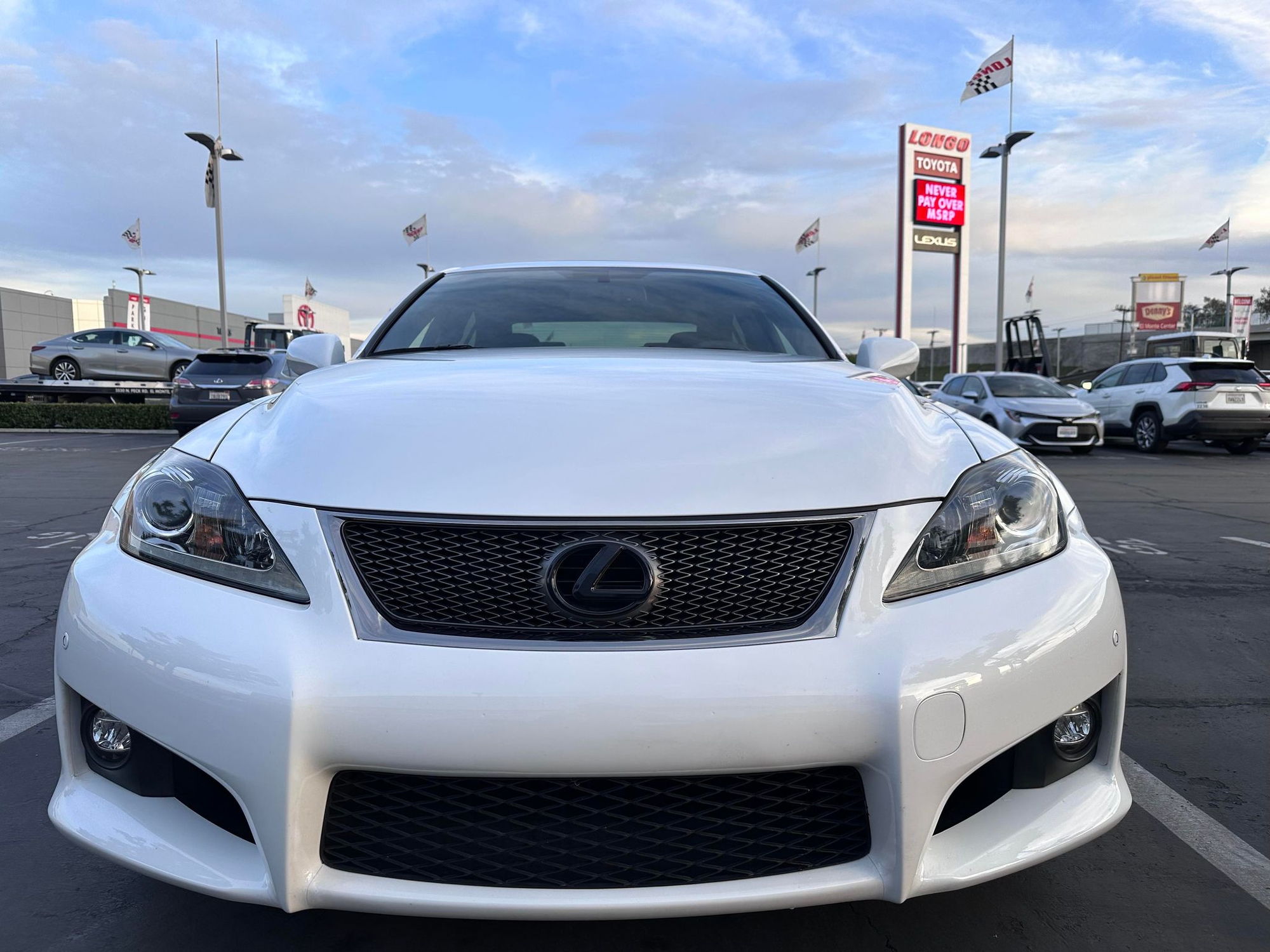 2014 Lexus IS F - Unicorn 2014 Lexus ISF for Sale - 632xx miles - Used - VIN JTHBP5C22E5011458 - 80,320 Miles - 8 cyl - 2WD - Automatic - Sedan - White - Los Angeles, CA 91776, United States