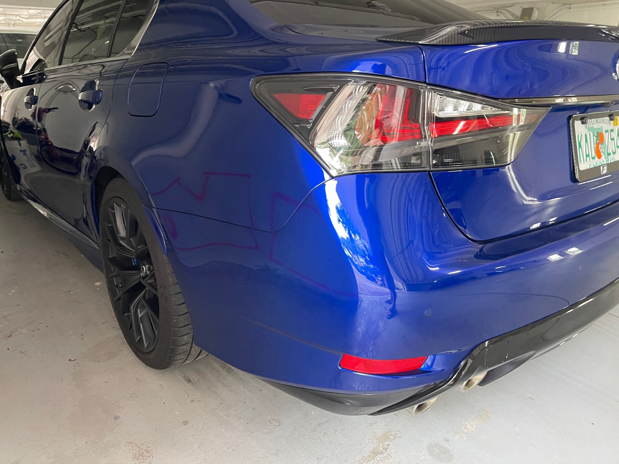 2020 Lexus GS F - 2020 Lexus GS-F Ultrasonic Blue black and white interior - Used - VIN JTHBP1BL8LA003081 - 5,021 Miles - 8 cyl - 2WD - Automatic - Sedan - Blue - Coral Gables, FL 33134, United States