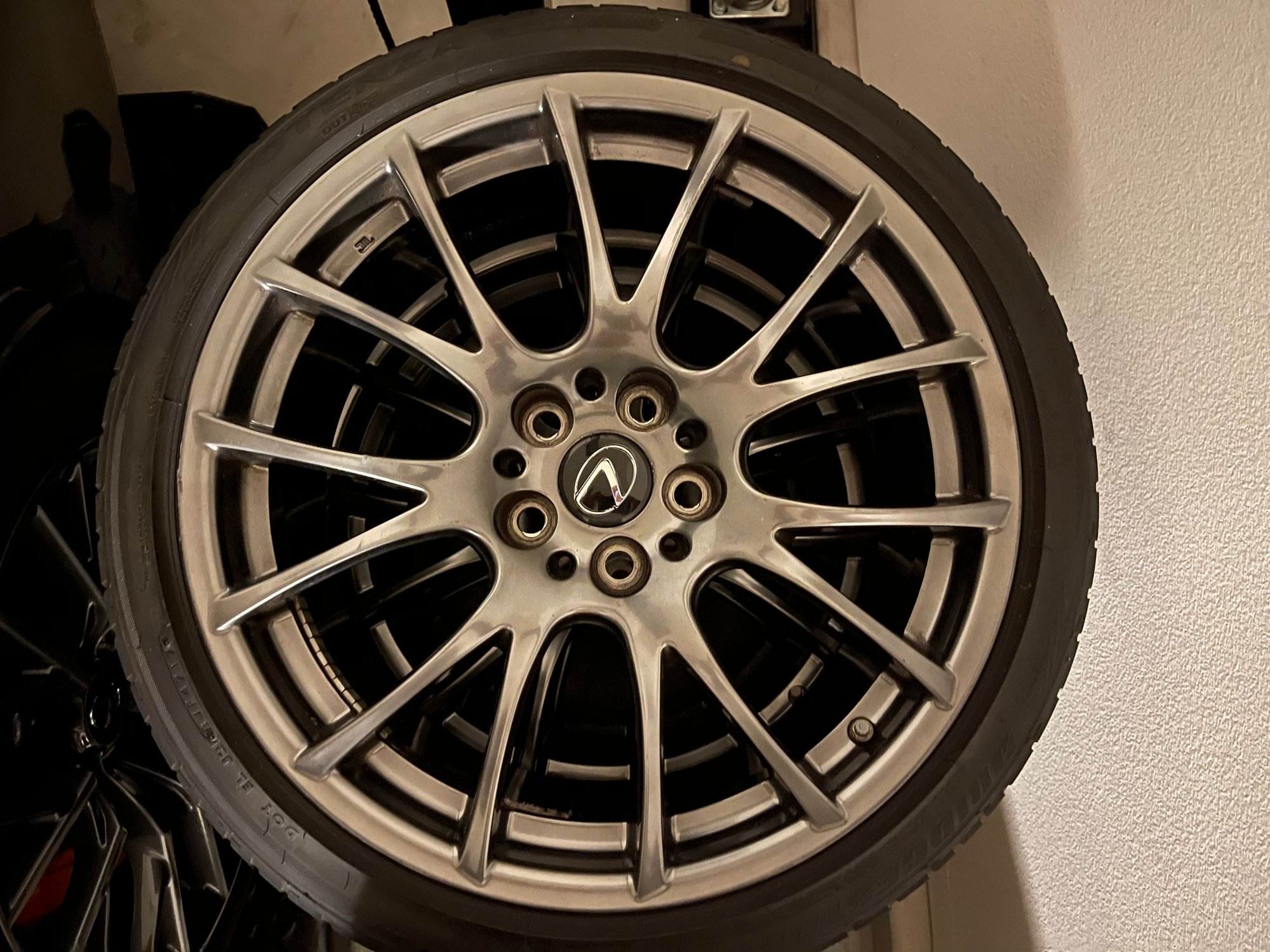 Wheels and Tires/Axles - 2012 - 2014 Lexus ISF Wheels Full Set - Used - 2012 to 2014 Lexus IS F - Redlands, CA 92374, United States