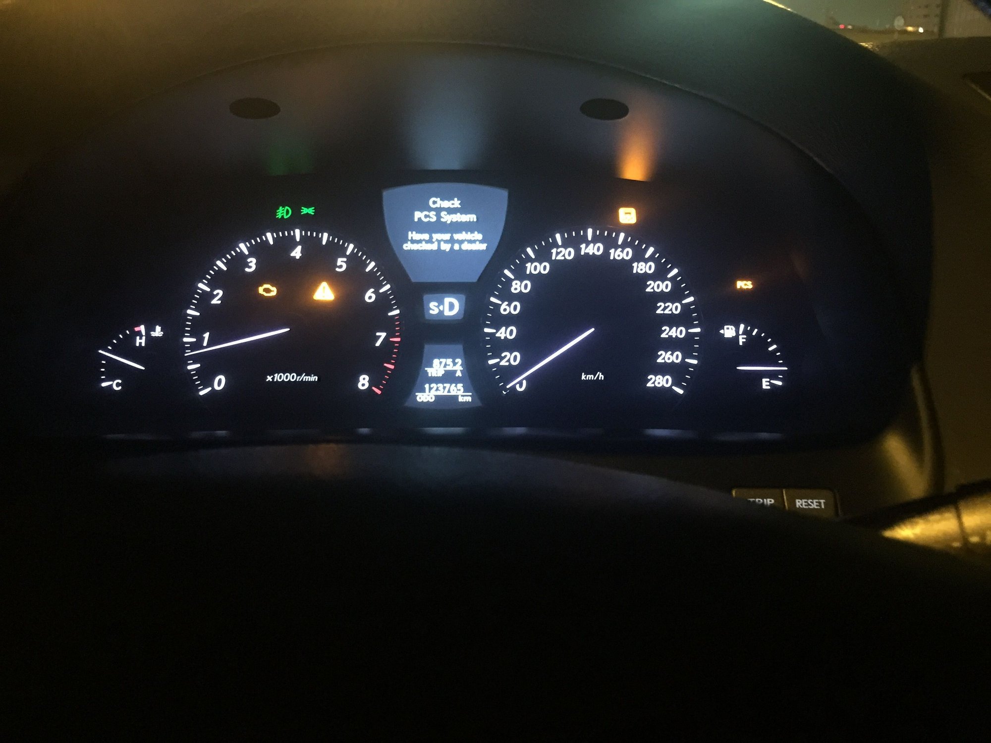 Check system lexus gs300