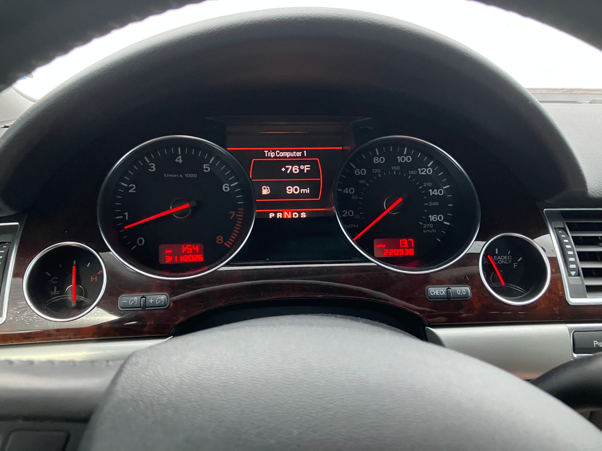 Still no errors or issues, really good car 