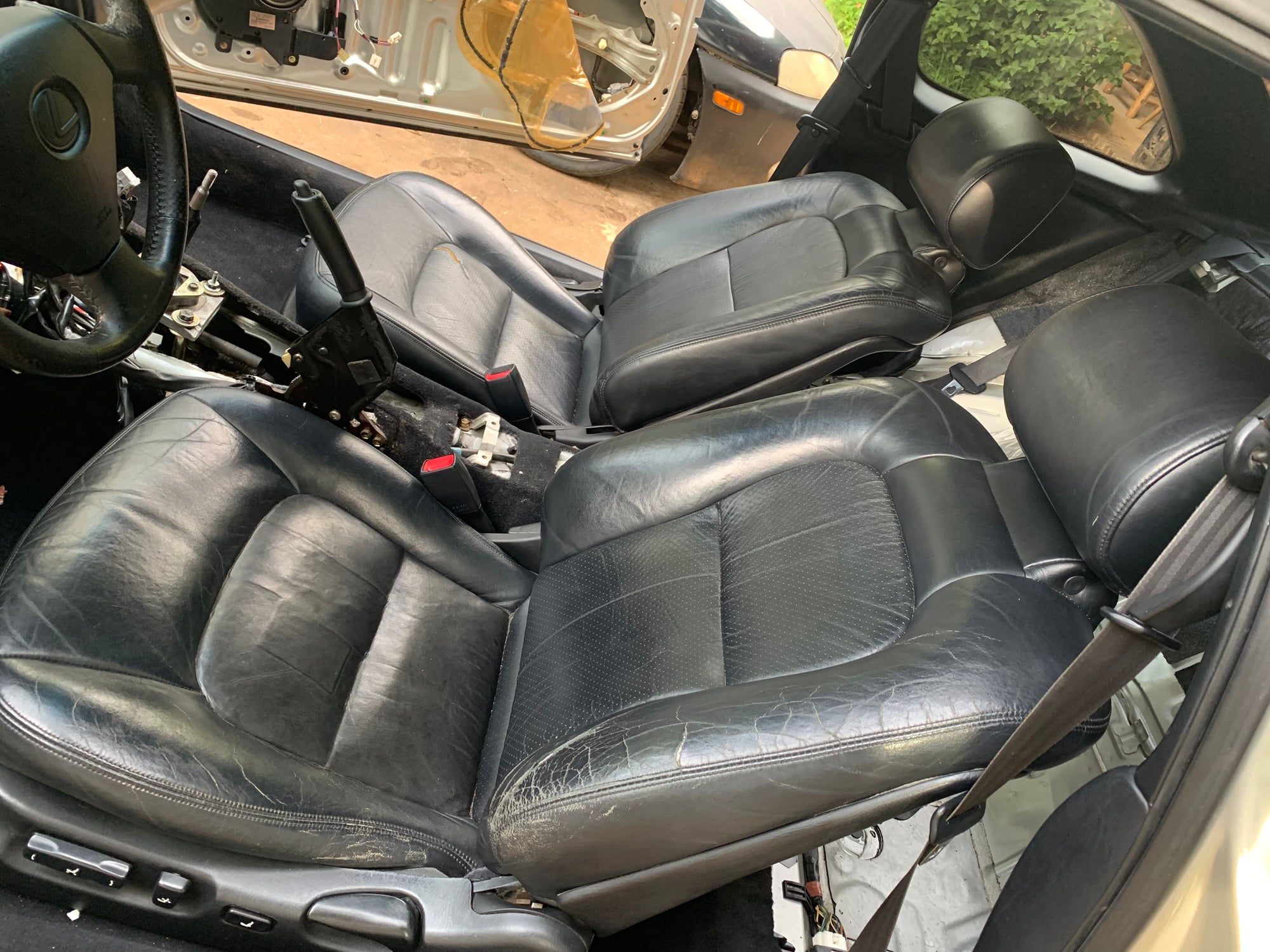 Accessories - SC300 SC400 Black Seat Belts, Black Carpet, Window / Door switches and Front Seats - Used - Duluth, GA 30096, United States