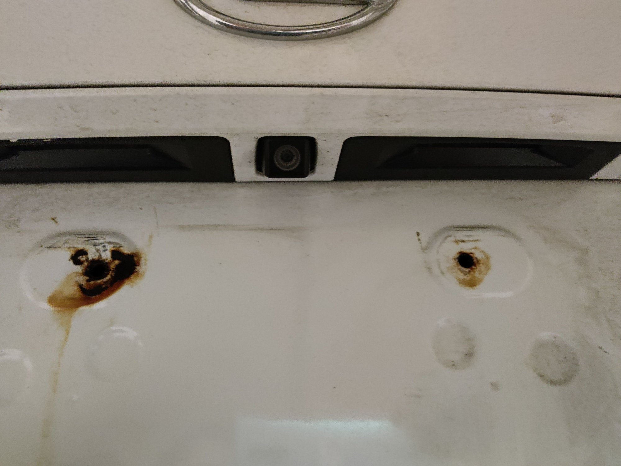 Rust behind license plate ClubLexus Lexus Forum Discussion