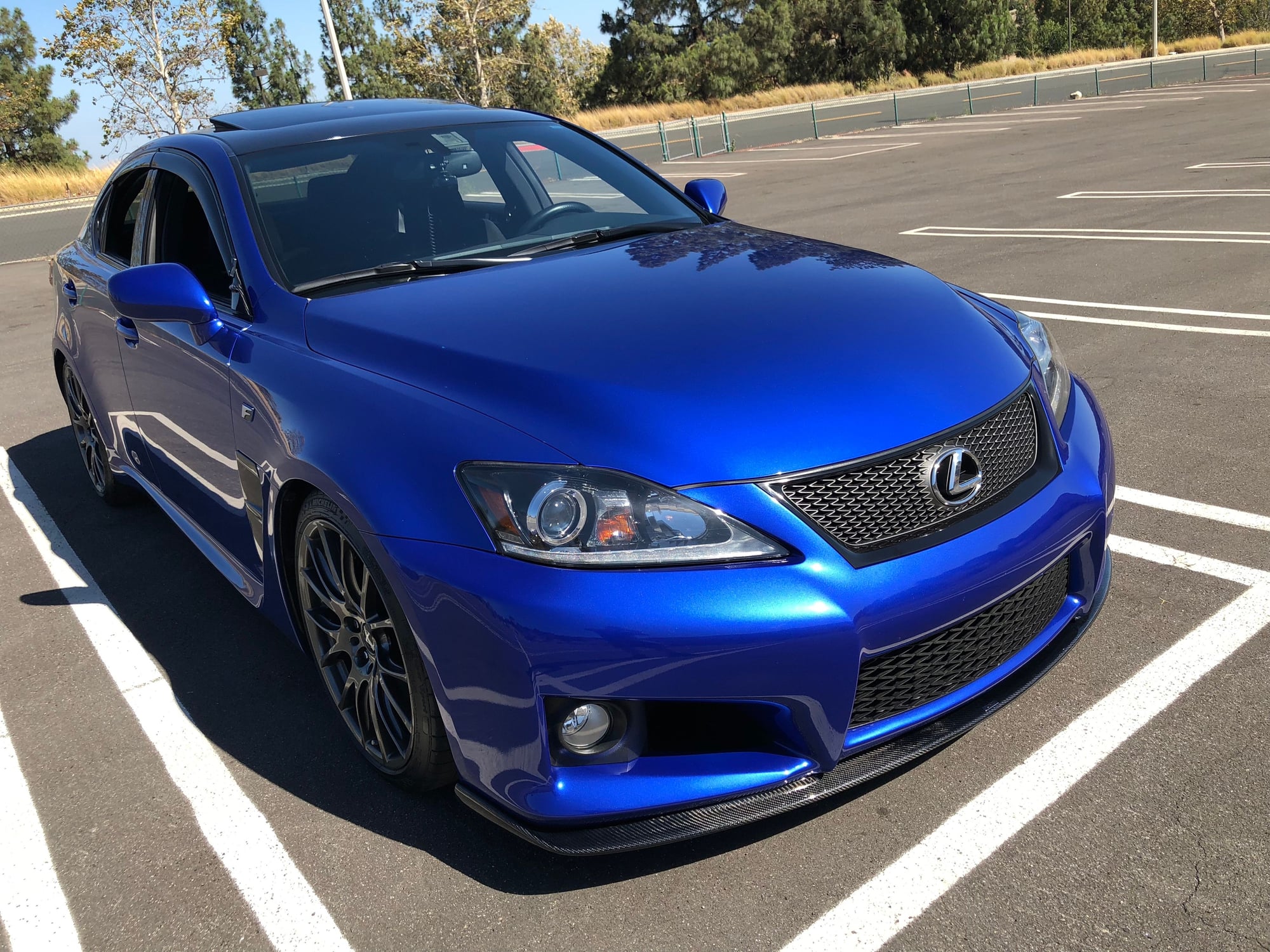 Exterior Body Parts - WTT WTS SoCal USB Front Bumper With Lexon Carbon fiber Front Lip - Used - 2008 to 2014 Lexus IS F - Los Angeles, CA 90020, United States