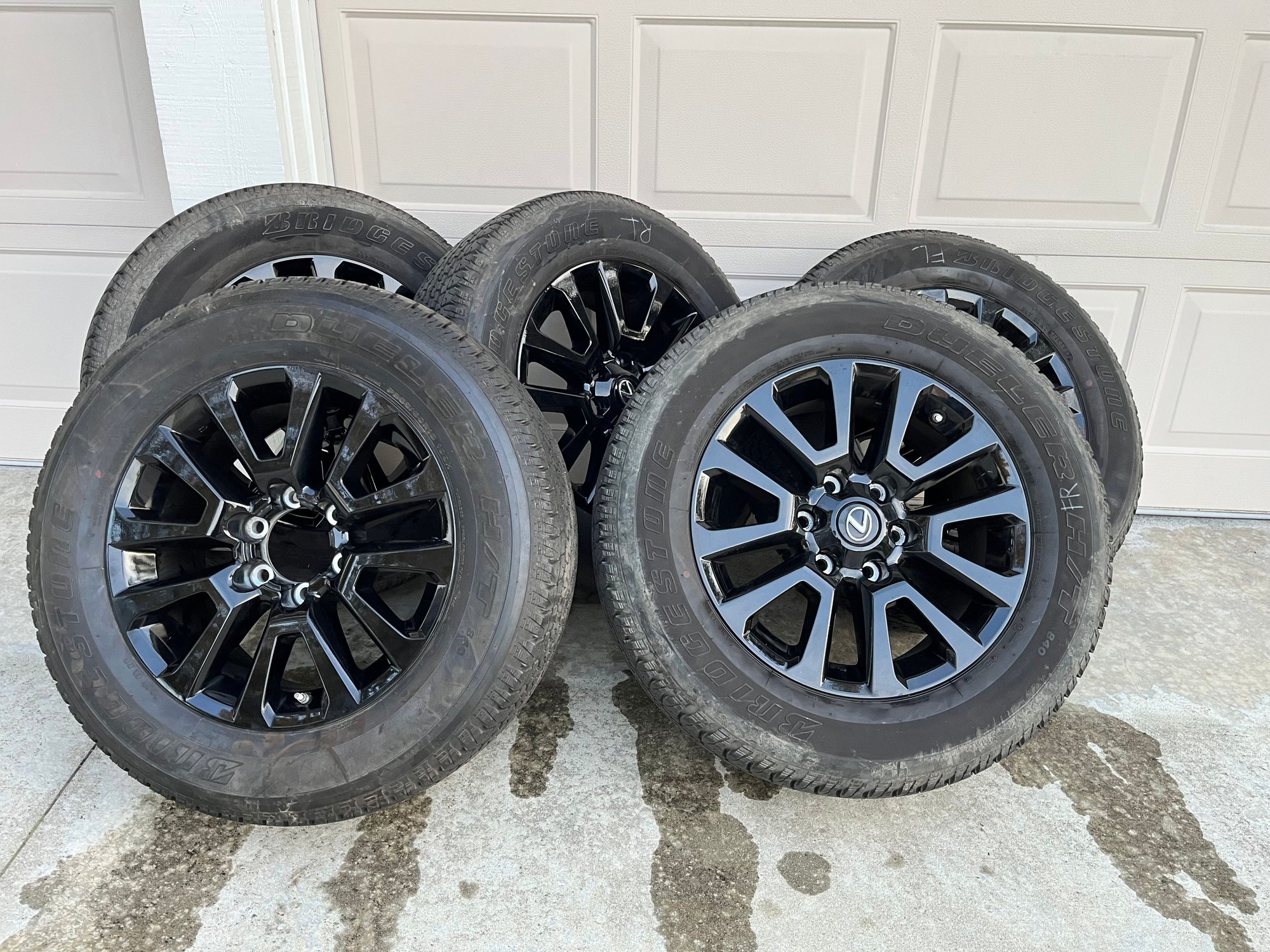 GX460 blackline 18" wheels & tires w/ FREE sensors FREE lug nuts