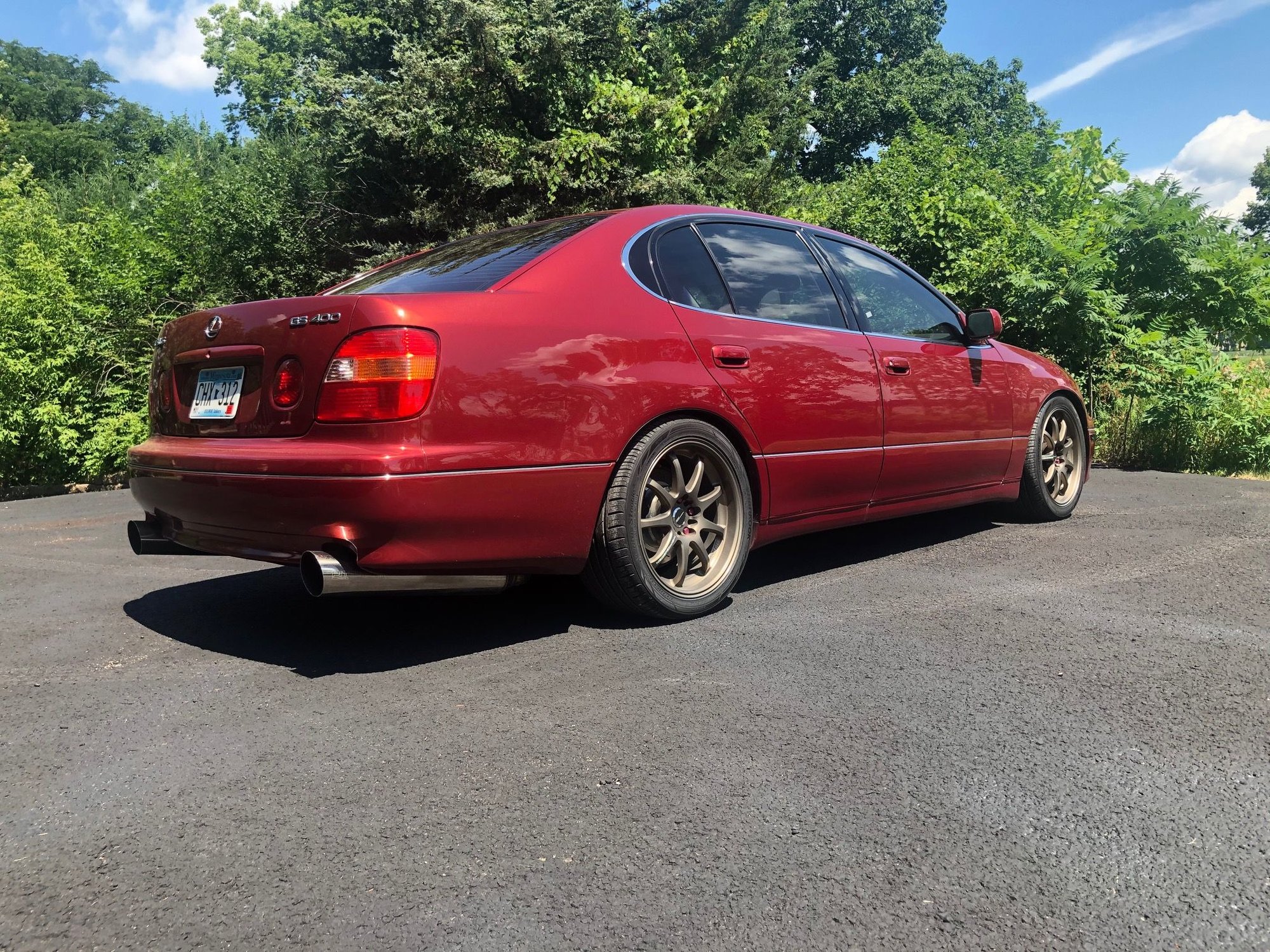 1998 Lexus GS400 - MN: 1998 GS400, Calif. Car, Work Emotions, Tein SS, Pittura Sport Exhaust, 176k - Used - Mound, MN 55364, United States