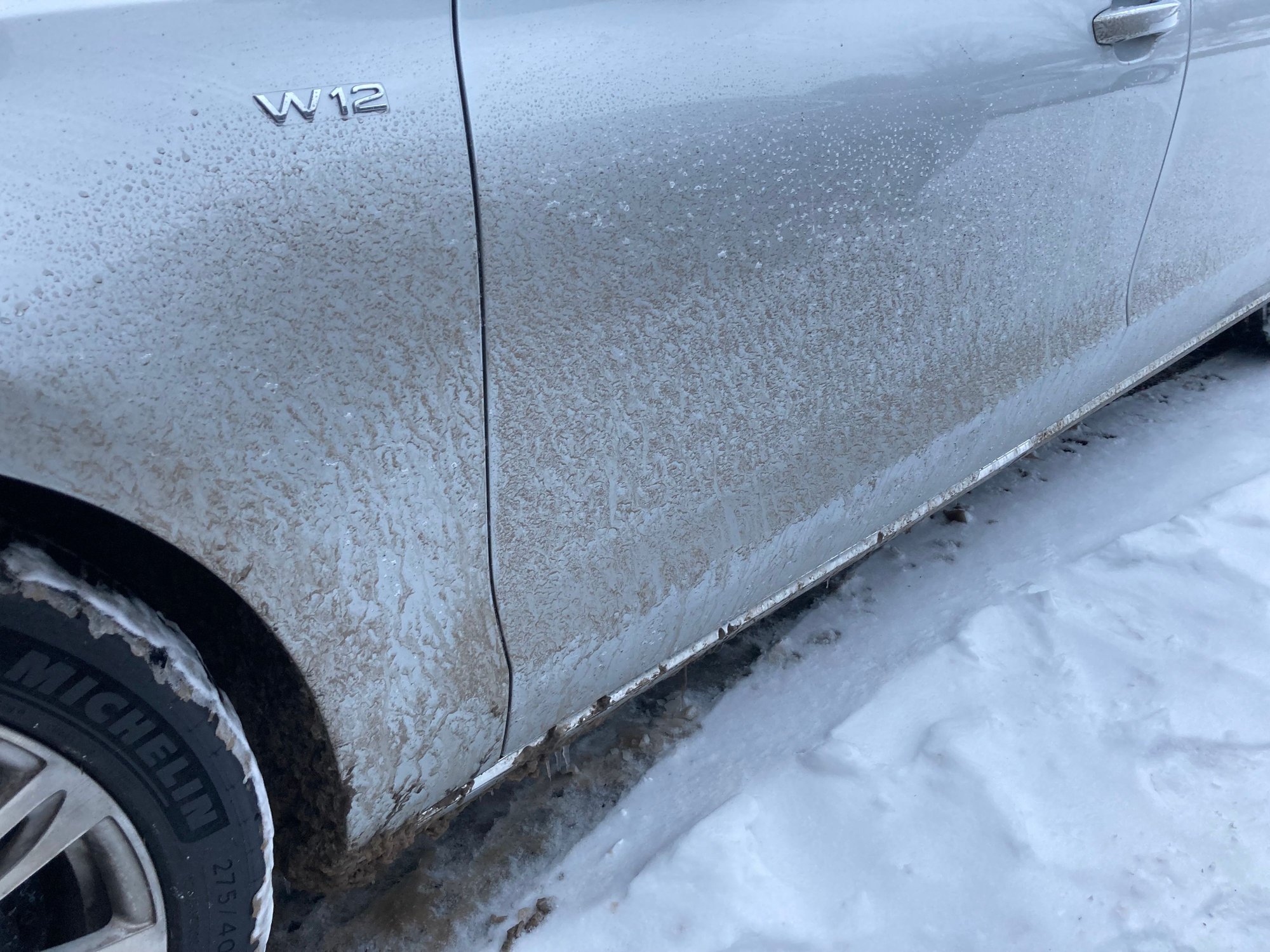 It was clean yesterday.....
