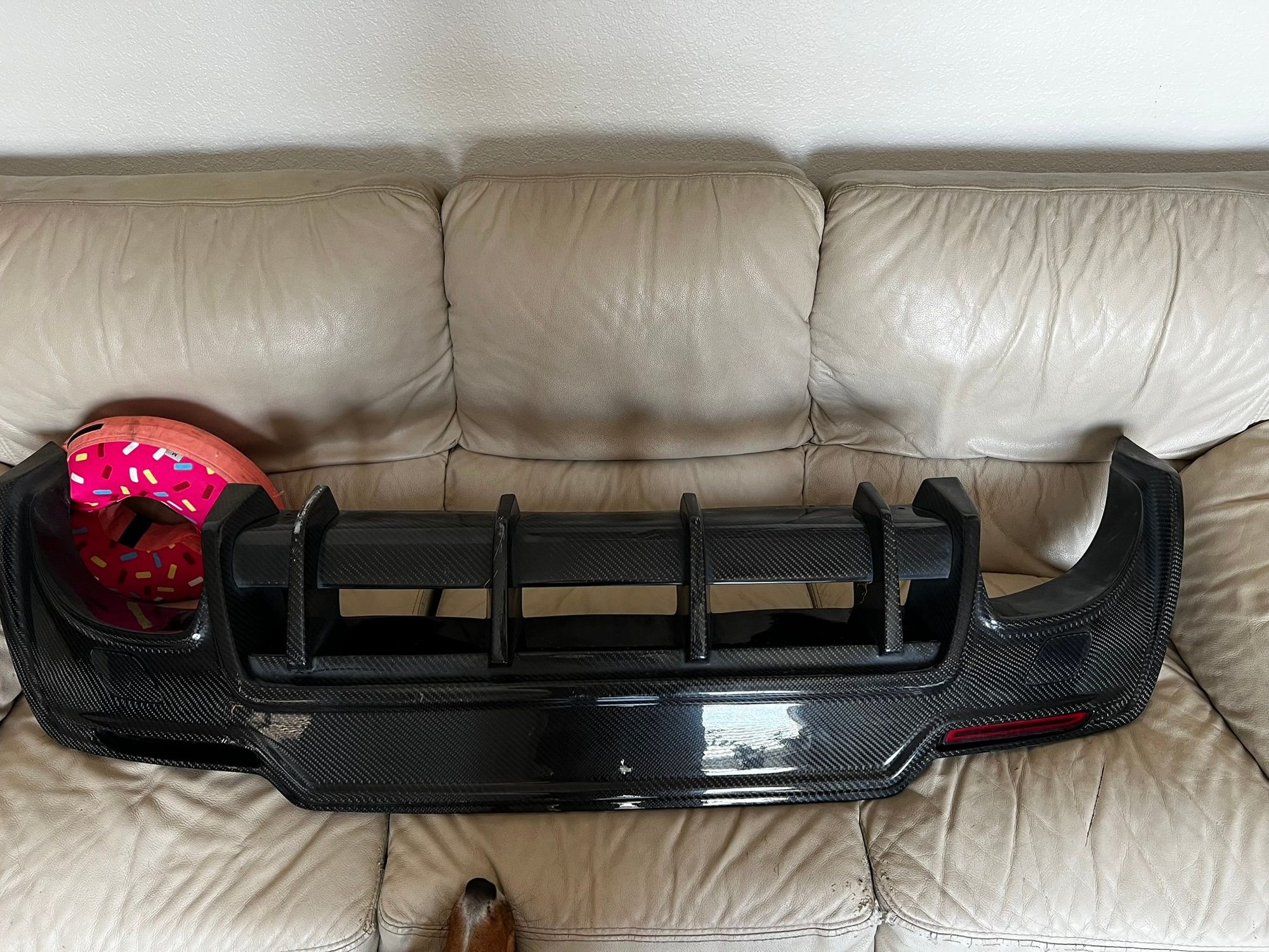 Exterior Body Parts - TOMS RCF Carbon Fiber Diffuser 2015-2019 MY - Used - 2015 to 2019 Lexus RC F - Dallas, TX 75088, United States