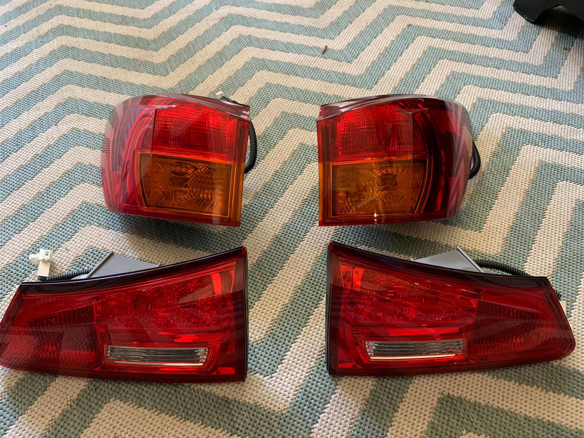 Lights - FS: 06-08 ISx50 Tail Lights - Complete Set - Used - 2006 to 2013 Lexus IS250 - 2006 to 2013 Lexus IS350 - 2008 to 2014 Lexus IS F - Baton Rouge, LA 70817, United States