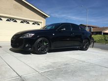 Here’s my simple murdered out IS250 With F sport Package.