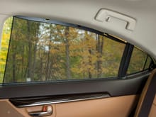 Rear doors Sunshade-Curtains