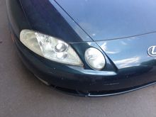 After headlight cleaning