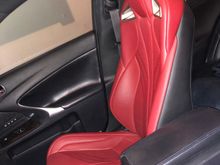 GSF seats are in and required to work! Wheels are also mounted. Will be posting better pictures this week. Have been very busy working on the F. 