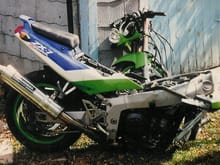 The ZX7 I wrecked