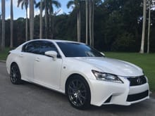 Just Picked this up 2013 Gs350 with ISF Brembos on front also has  Rear active Steering car handles amazing about to get the WALD BODY KIT and ADV005 rims