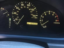 Is this normal original owner 1999 car with 489,000 miles on it runs great transmission perfect should I worry