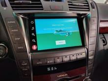 Setting up maps on VLine in Lexus